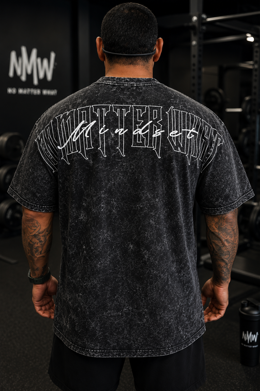 No Matter What Mindset Mineral Wash Tee