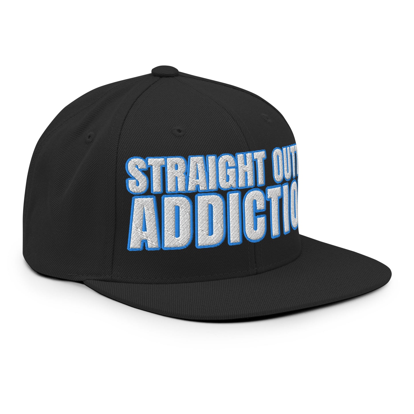 SOA- (Embroidered Teal/white) Snapback Hat