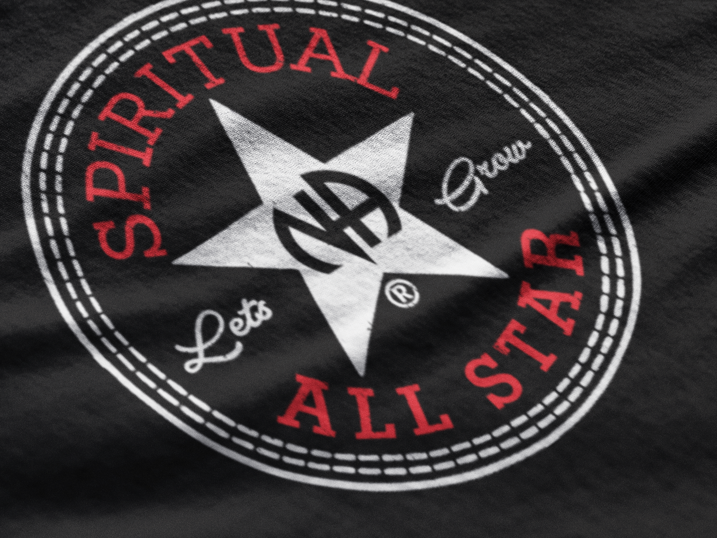Mens Black Spiritual All Star