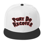 PDR (Embroidered black/red) Snapback Hat