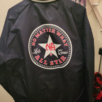 NO MATTER WHAT ALL STAR Varsity bomber jacket