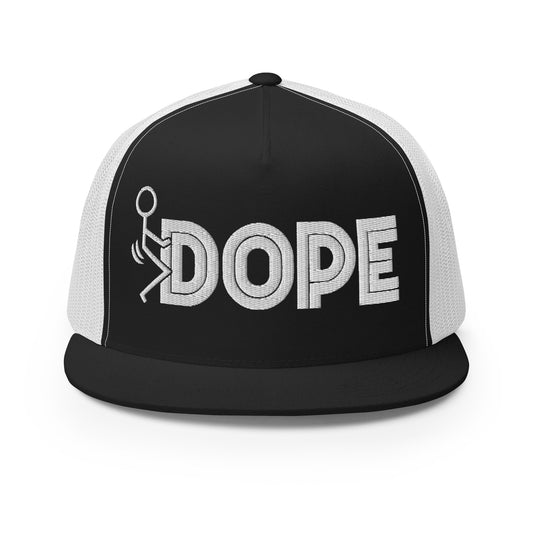 F-DOPE-Trucker Snapback Hat