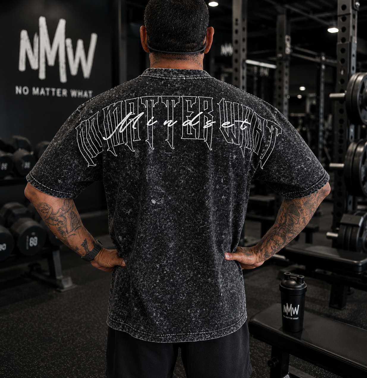 No Matter What Mindset Mineral Wash Tee