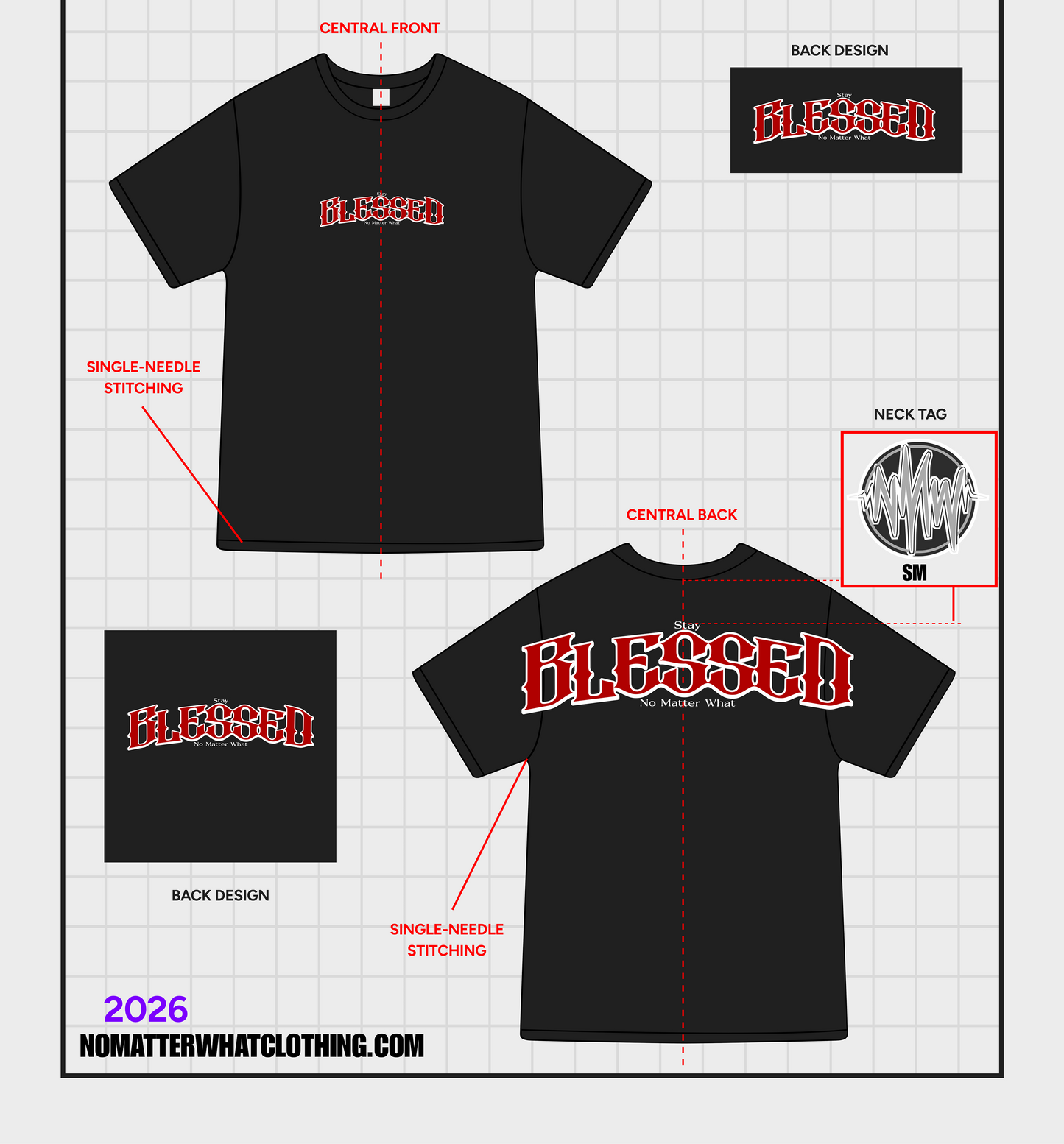 Blessed nmw t shirt