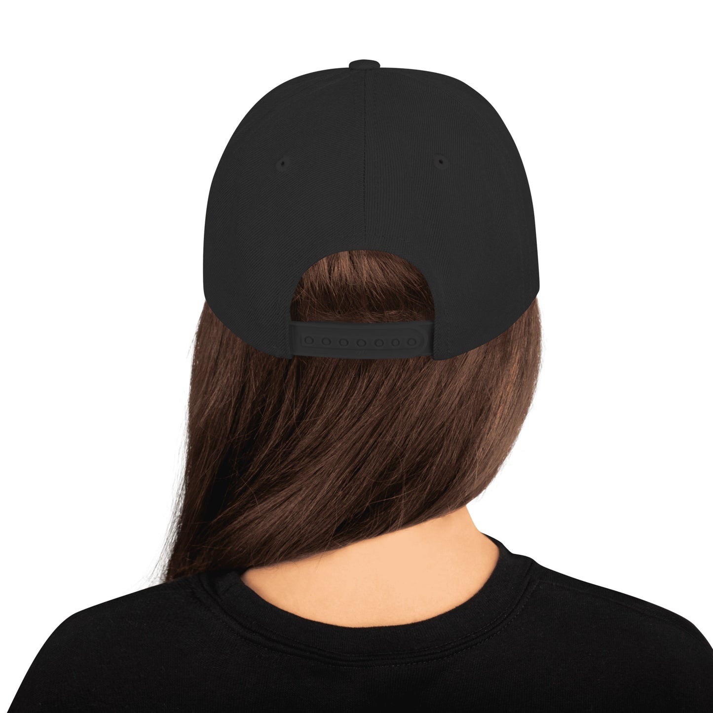 JUST STAY 4 TODAY- (Embroidered White/red) Snapback Hat