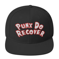 PDR (Embroidered white/red) Snapback Hat