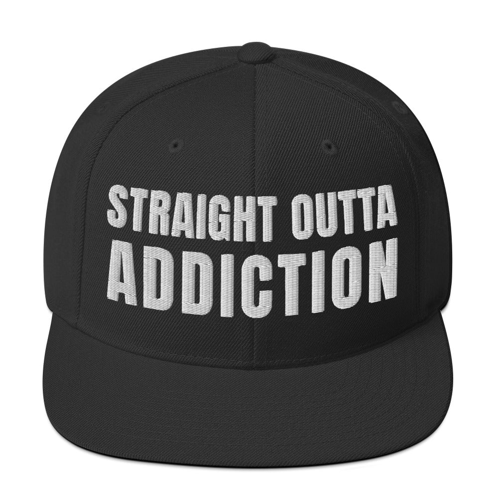 SOA- (Embroidered White) Snapback Hat