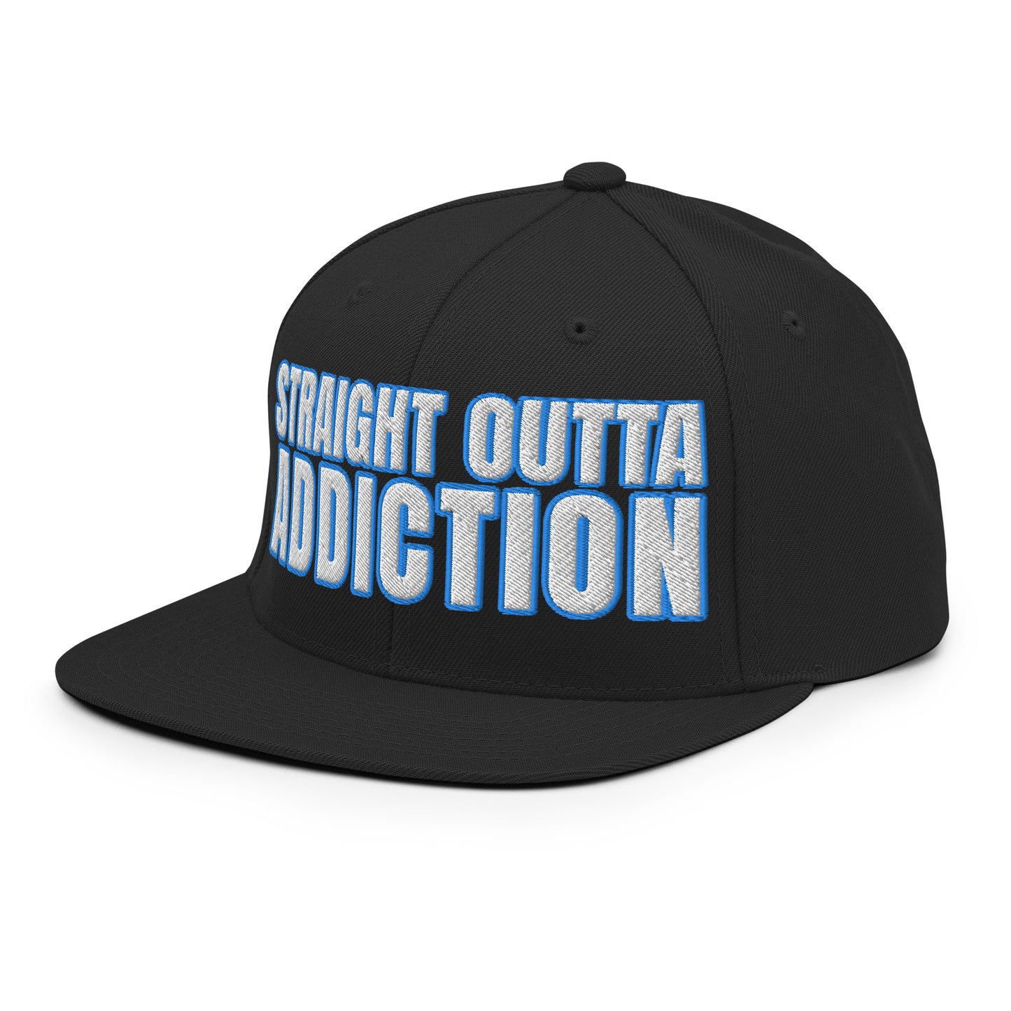 SOA- (Embroidered Teal/white) Snapback Hat