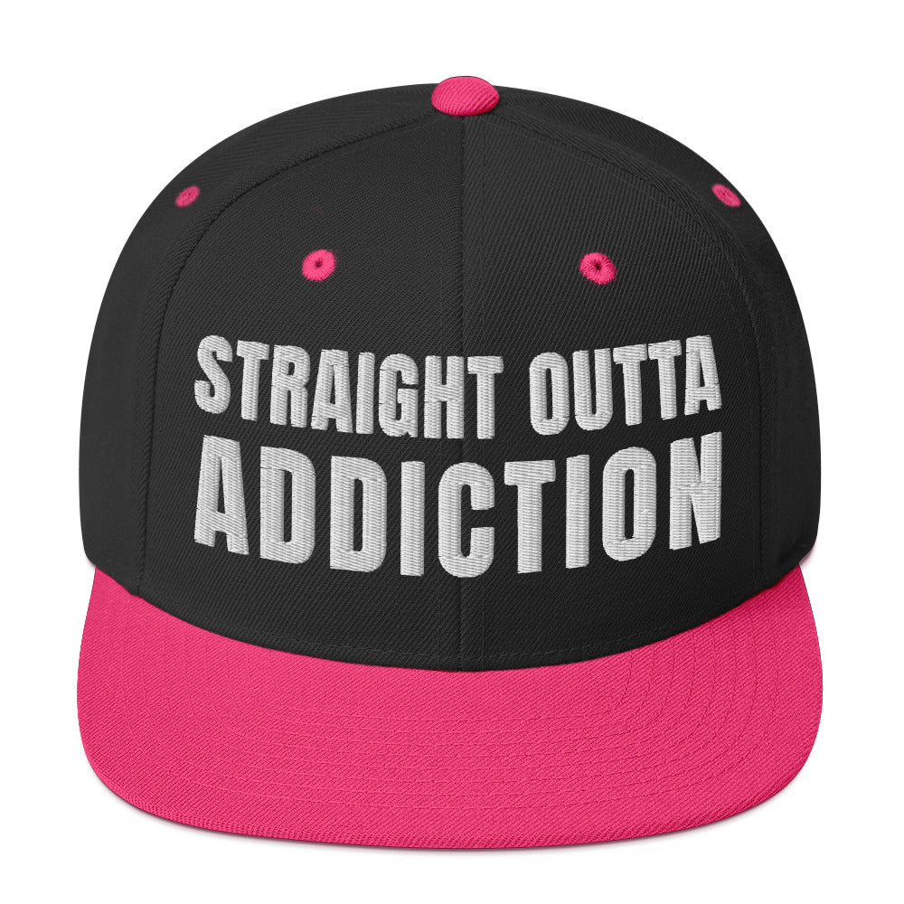 SOA- (Embroidered White) Snapback Hat
