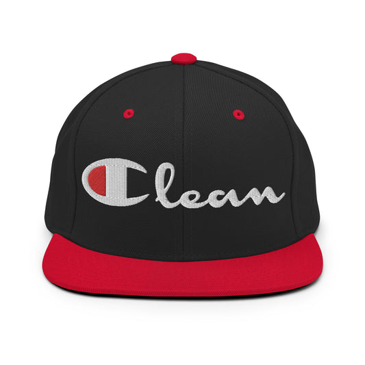 CLEAN CHAMP-Snapback Hat