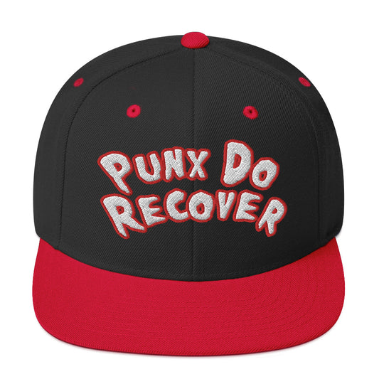 PDR (Embroidered white/red) Snapback Hat