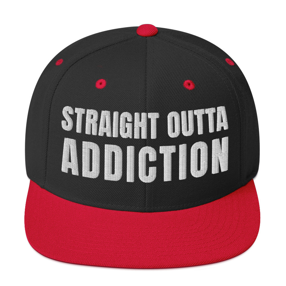 SOA- (Embroidered White) Snapback Hat
