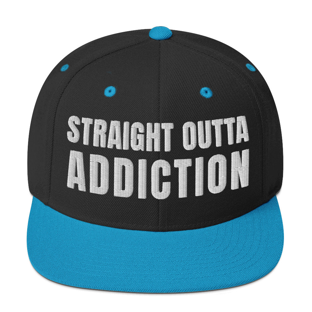 SOA- (Embroidered White) Snapback Hat