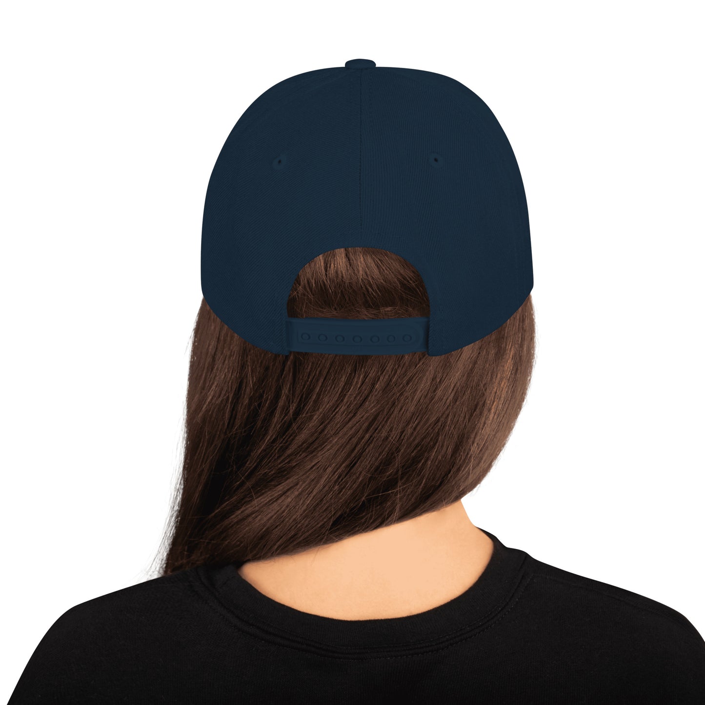 NEVER ALONE FAM- (Embroidered Red/white) Snapback Hat