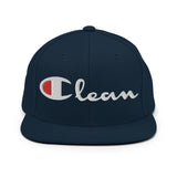 CLEAN CHAMP-Snapback Hat