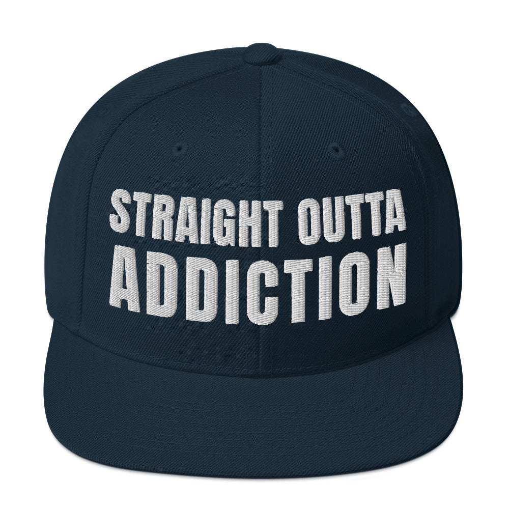 SOA- (Embroidered White) Snapback Hat
