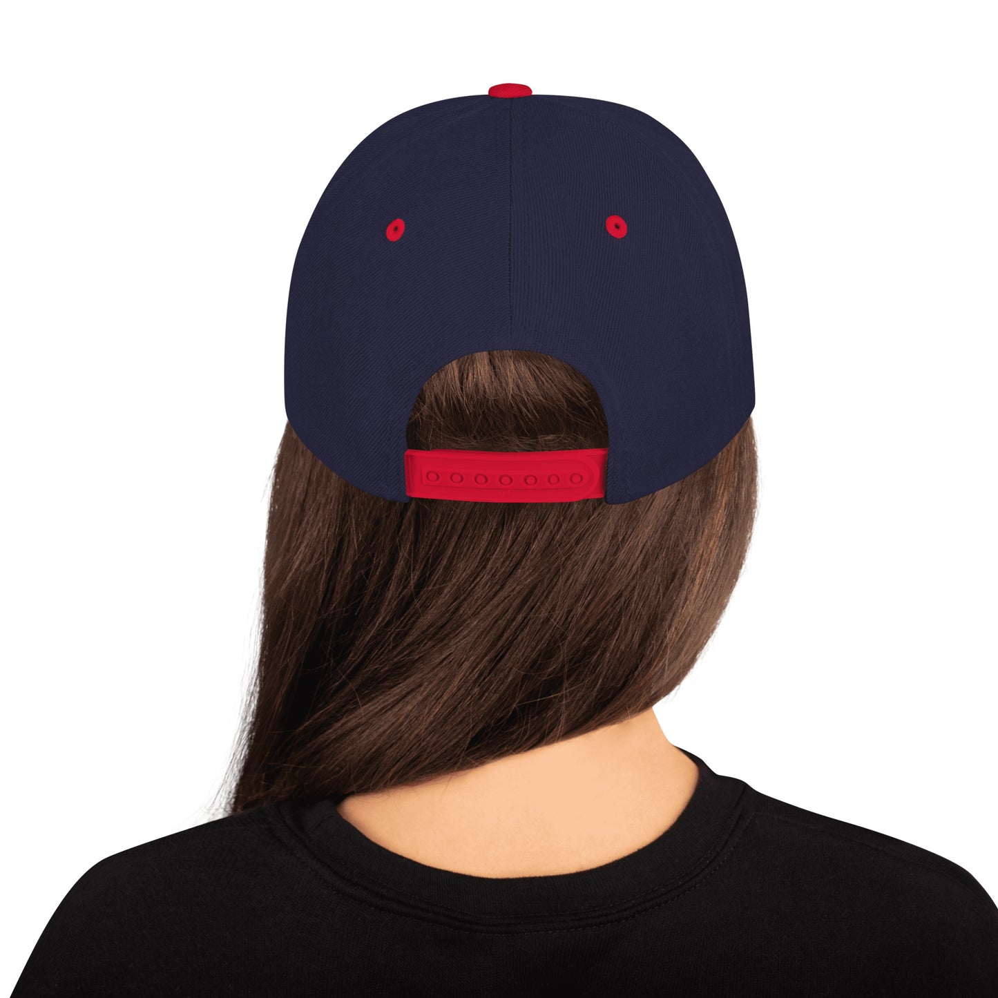 SOA- (Embroidered Red/white)Snapback Hat