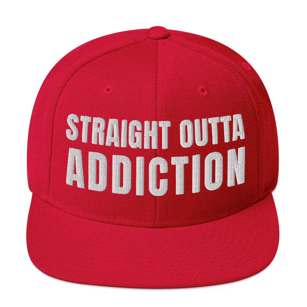 SOA- (Embroidered White) Snapback Hat