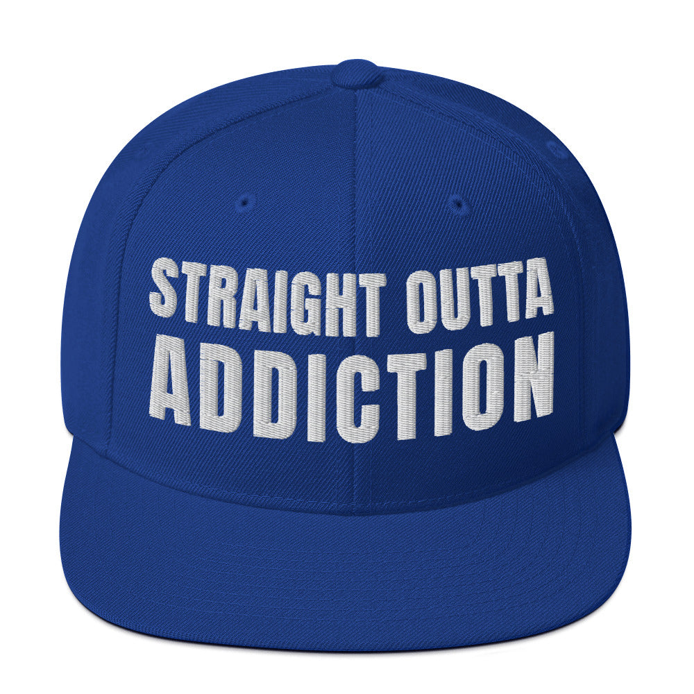 SOA- (Embroidered White) Snapback Hat