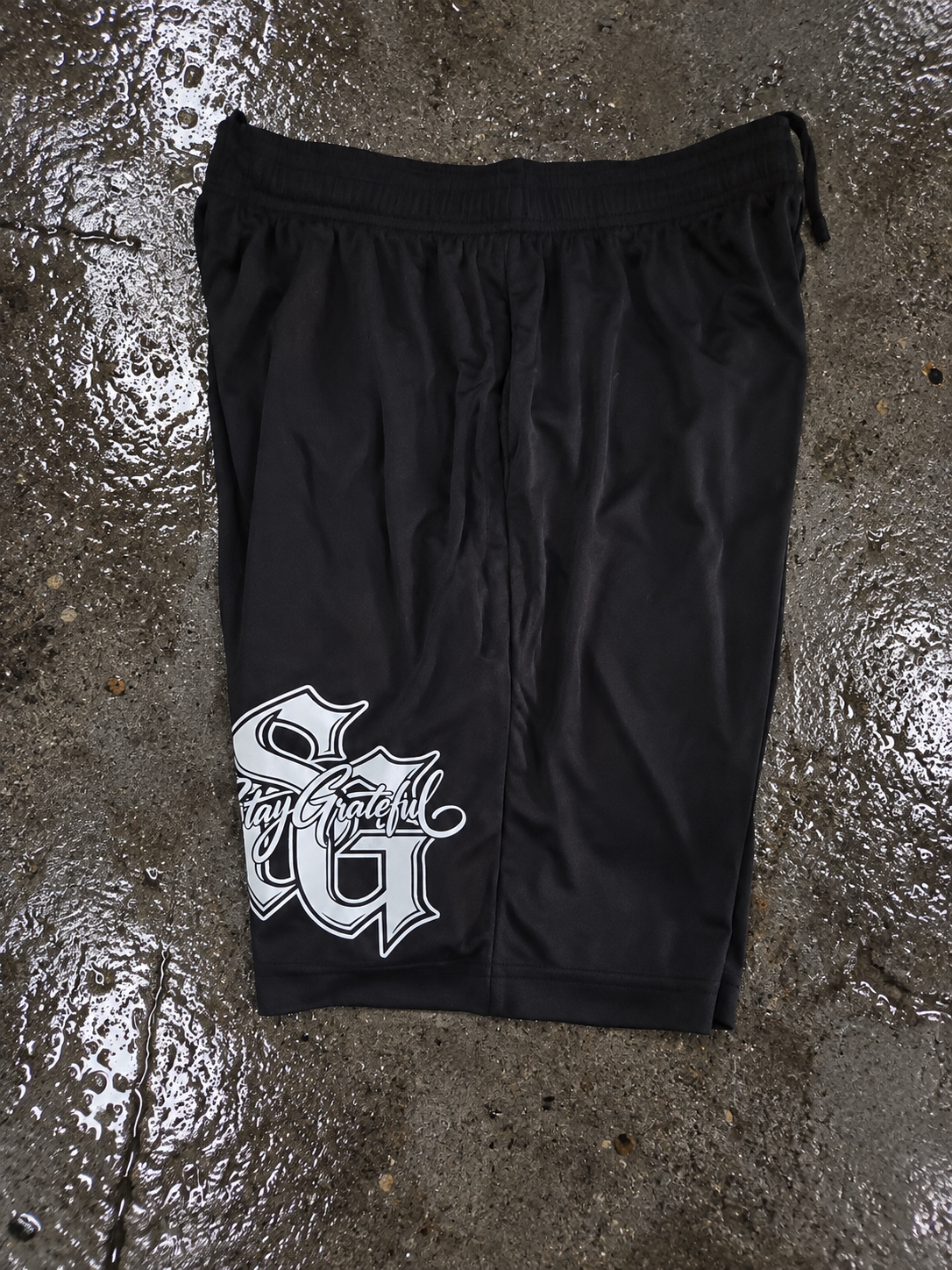 Stay Grateful Lightweight Training Shorts