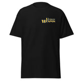 Men's- U.W. RECOVERING ADDICT (Yellow/light blue) classic tee