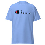 Men's- CLEAN CHAMP (Black print) classic tee