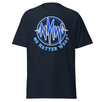 Men's- NMW LOGO (Blue Front print) classic tee