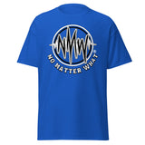 Men's- NMW LOGO (Black/gray/white print) classic tee