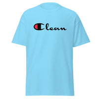 Men's- CLEAN CHAMP (Black print) classic tee