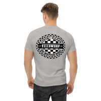 Men's- CHECKERED LIVIN' CLEAN NMW- classic tee
