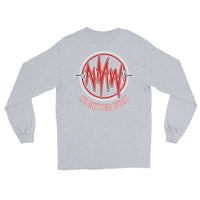 Men’s- NMW LOGO (Red/White) Long Sleeve Shirt