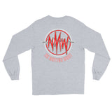 Men’s- NMW LOGO (Red/White) Long Sleeve Shirt