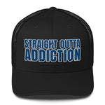 Straight Outta Addiction - (Embroidered) Trucker Hat