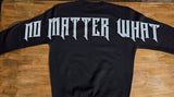 NO MATTER WHAT Crew neck sweater - black