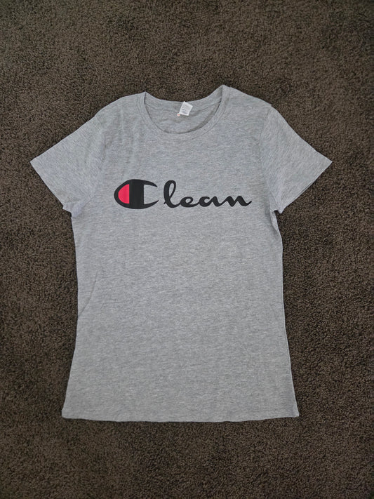 CLEAN CHAMP-Women T shirt