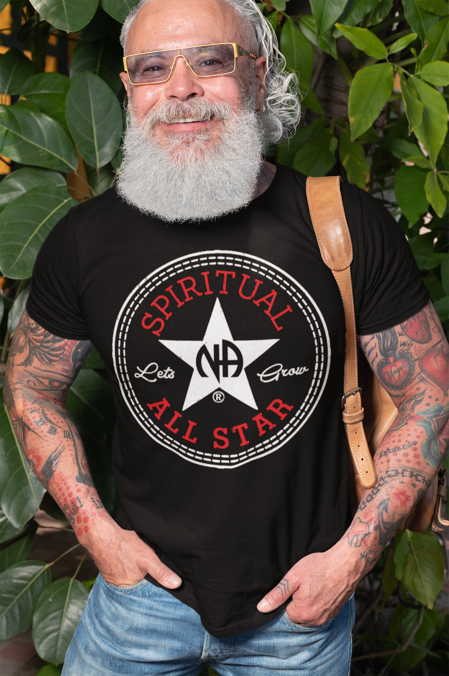 Mens Black Spiritual All Star