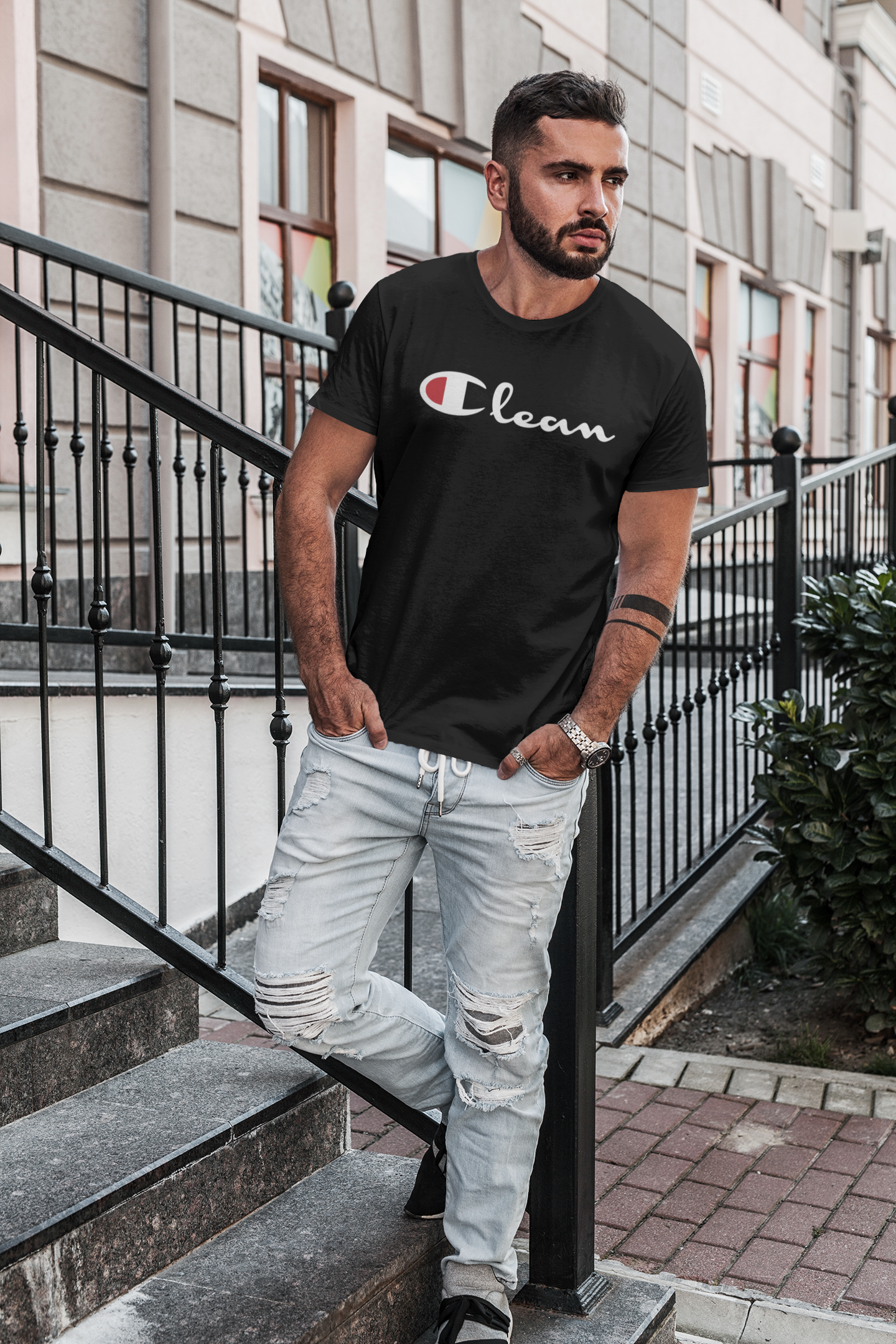 Mens-Clean-Shortsleeve