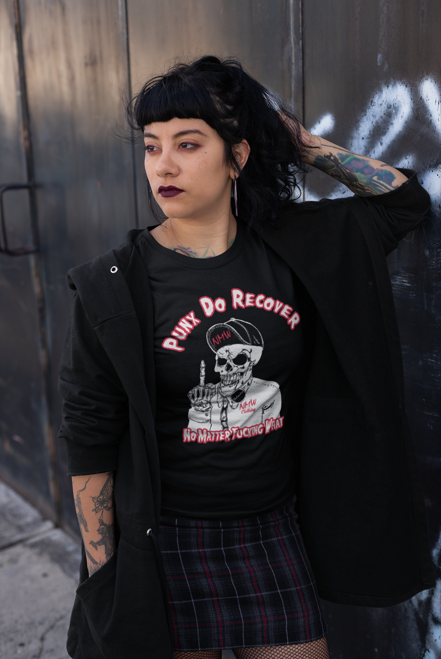 Women's-Punx Do Recover-Shortsleeve