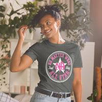 Women's-NMW ALL STAR (Pink/white) Unisex T-Shirt