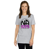 Women's-NA 100%-(Black/pink) Unisex T-Shirt