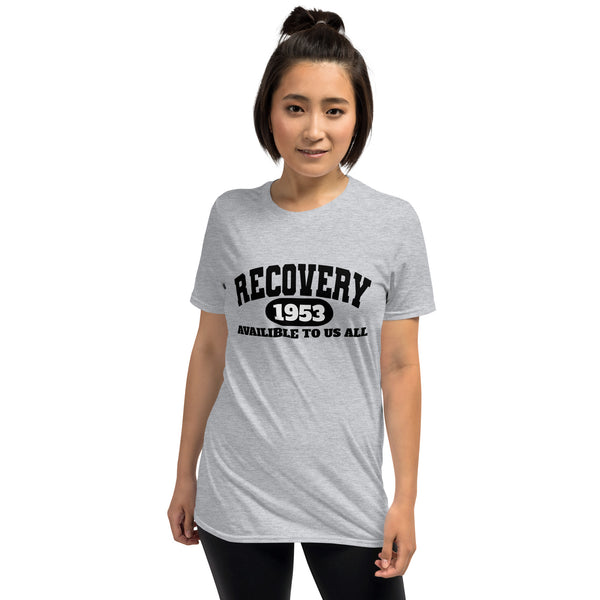 Women's-RECOVERY VARSITY- Unisex T-Shirt
