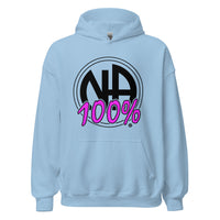 NA 100% (Black/pink) Hoodie