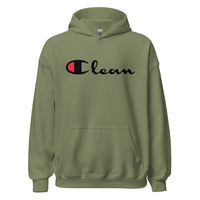 CLEAN CHAMP (Black print) Hoodie