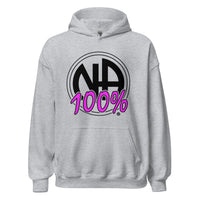 NA 100% (Black/pink) Hoodie