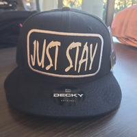Just Stay snapback